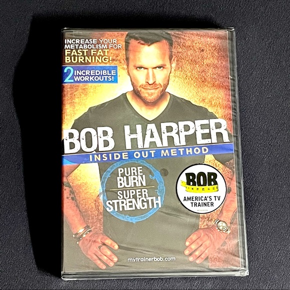 Bob Harper Inside Out Method Exercise Fitness DVD Pure Burn Super Strength New - Picture 13 of 16